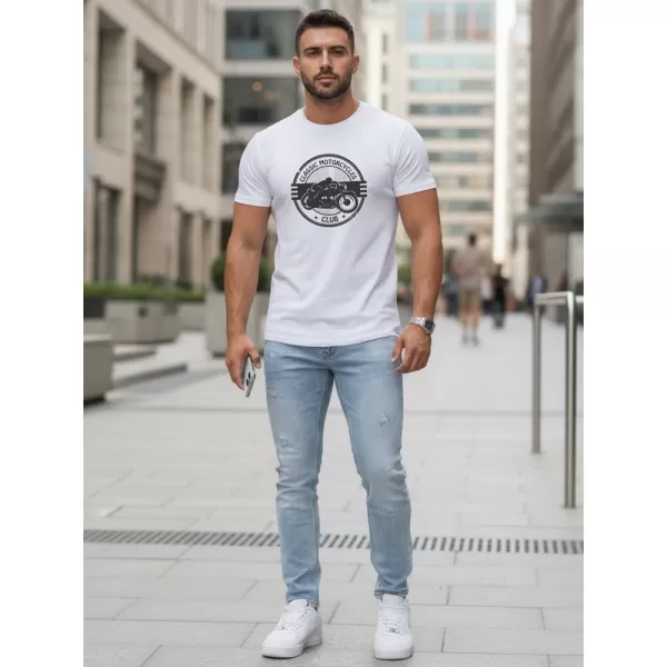  Muška majica kratkih rukava DSTREET NX5088R BIJELA 