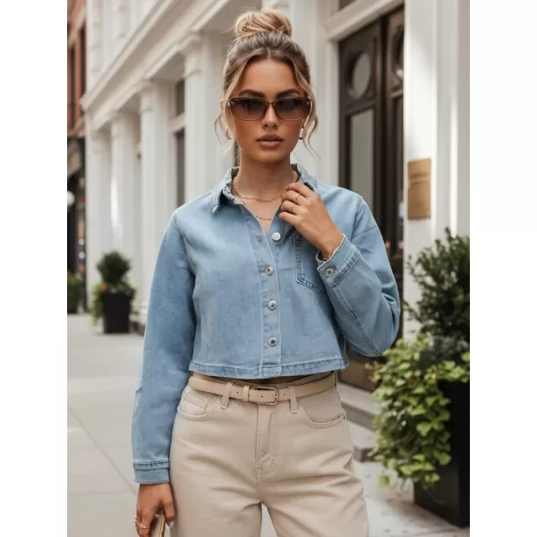  Ženska jakna DSTREET TY5691 PLAVA 
