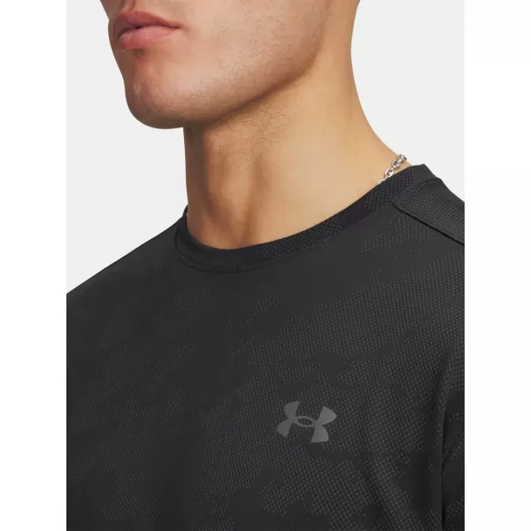  Muška majica kratkih rukava UNDER ARMOUR TECH VENT JCQRD SS 1390047-001 CRNA 