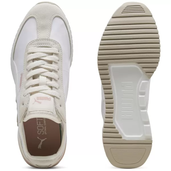  Tenisice PUMA R78 WIND NYLON 400694-04 WHITE/ BIJELO/PUMA BIJELO/PUSTINJSKA PRAŠINA 