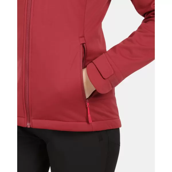  Ženska softshell jakna KILPI ONTAVIA-W 1L0113KI TAMNOCRVENA 
