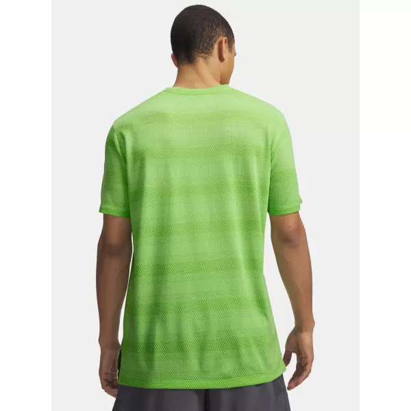  Muška majica kratkih rukava UNDER ARMOUR VELOCITI SS 6009517-712 ZELENA 