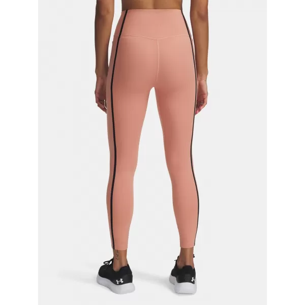  Ženske tajice UNDER ARMOUR MERIDIAN PIPED ANKLE LEG 6005411-696 RUŽIČASTA 