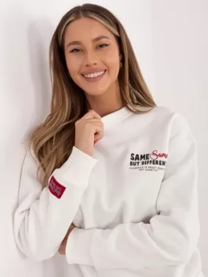 Ženski sweatshirt SUBLEVEL D10608BC02568J BIJELA
