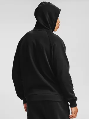 Muški sweatshirt UNDER ARMOUR RIVAL FLEECE BOX LOGO HD 1357095-001 CRNA