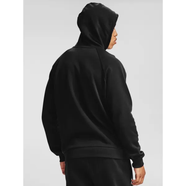  Muški sweatshirt UNDER ARMOUR RIVAL FLEECE BOX LOGO HD 1357095-001 CRNA 