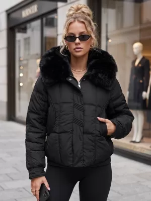 Ženska jakna DSTREET TY6037 CRNA