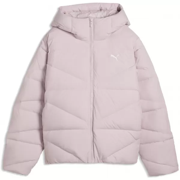 Ženski kaput PUMA HOODED DOWN PUFFER JACKET W 69458049 MAGLOVITO RUŽIČASTA 