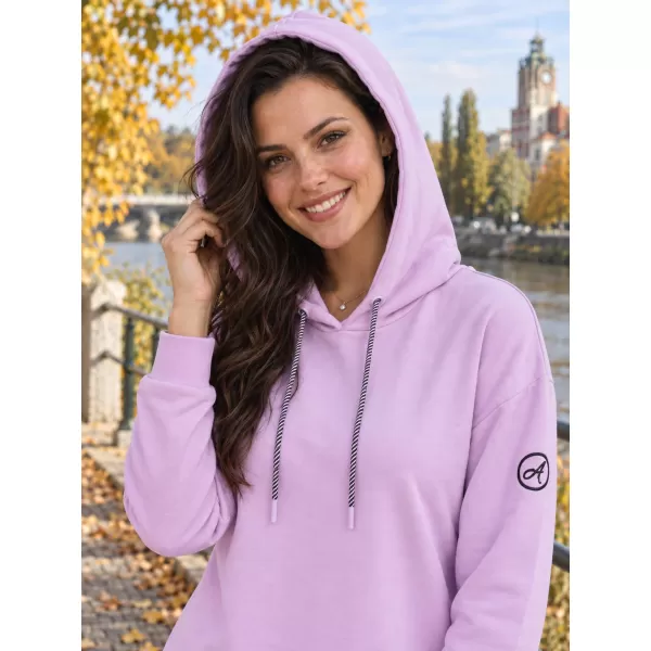  Ženski sweatshirt ALTISPORT IVIE LJUBIČICA 