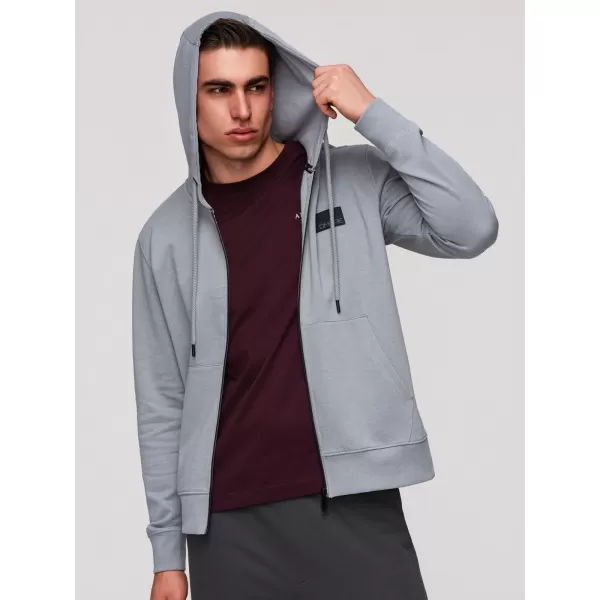  Muški sweatshirt OMBRE OM-SSZP-0256 SIVA 