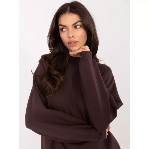  Ženski sweatshirt BASIC FEEL GOOD RV-BL-5185.70P TAMNO SMEĐA 