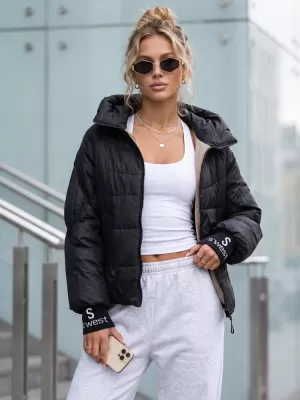 Ženska jakna DSTREET TY5759 CRNA