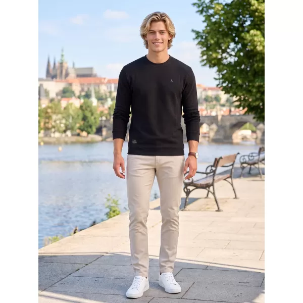  Muški sweatshirt ALTISPORT ICES CRNA 