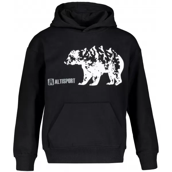  Dječji sweatshirt ALTISPORT ALM193422 CRNA 