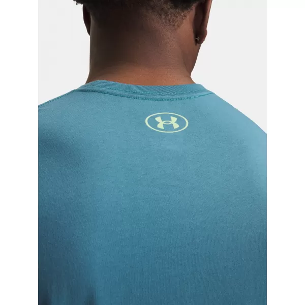  Muška majica kratkih rukava UNDER ARMOUR TEAM ISSUE WORDMARK SS 1329582-466 PLAVA 
