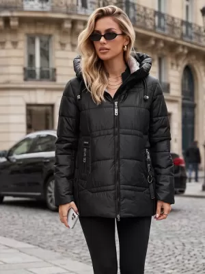 Ženska jakna DSTREET TY5950 CRNA