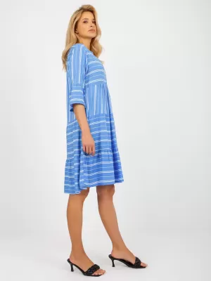 Haljina SUBLEVEL D73771M30214F PLAVA