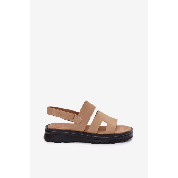  Ženske sandale BIG STAR SHOES TT274482 BEŽ 