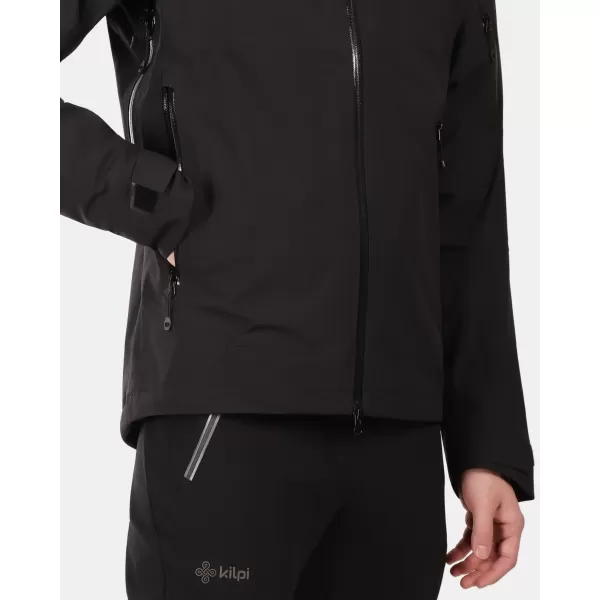  Muška hardshell jakna KILPI MAMBA-M 1M0101KI CRNA 