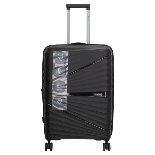  Kofer od školjke BEAGLES TRAVEL M 25138 CRNA 