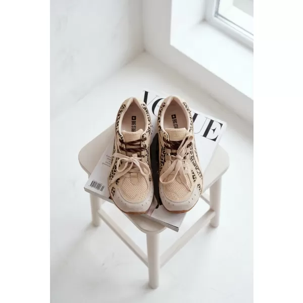  Ženske tenisice BIG STAR SHOES TT274549 BEŽ 