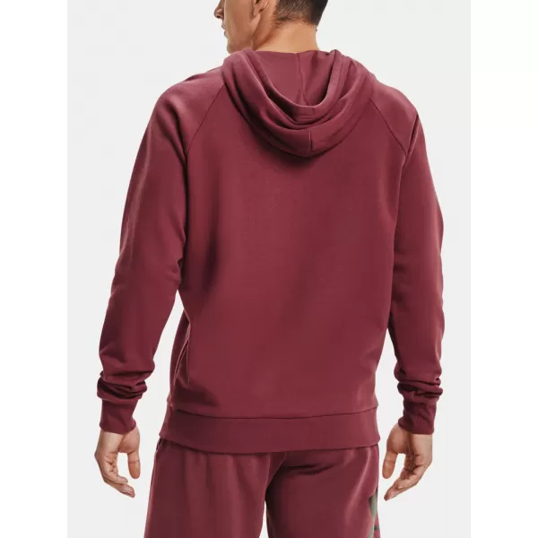  Muški sweatshirt UNDER ARMOUR RIVAL FLEECE BIG LOGO HD 1357093-652 CRVENA 