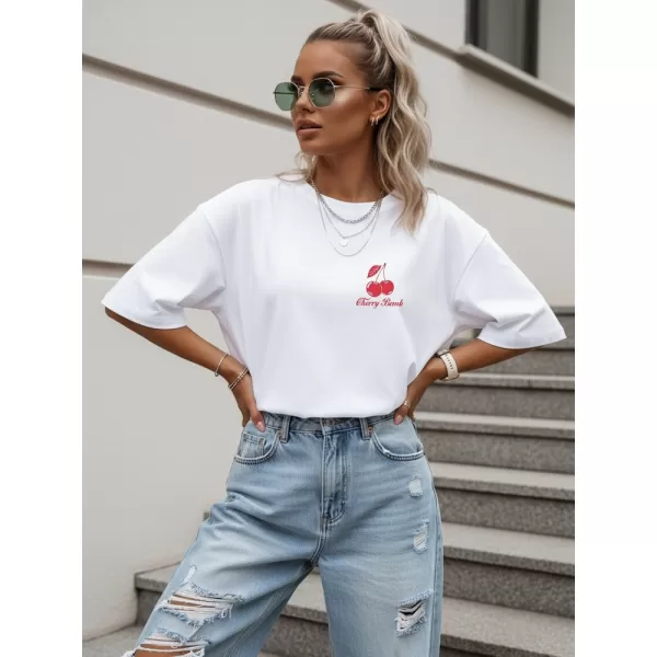  Ženska majica kratkih rukava DSTREET NX9507RY-WH-O BIJELA 