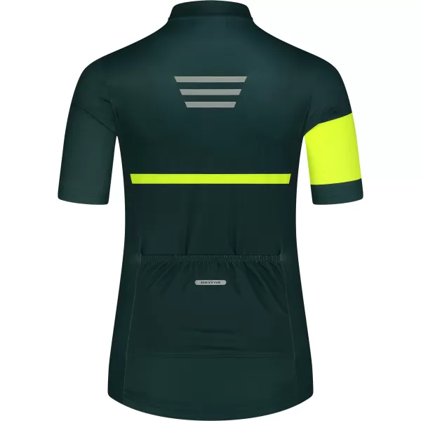  Ženski biciklistički dres NORDBLANC ENTHUSIAST NBSLF8084 ZELENA 