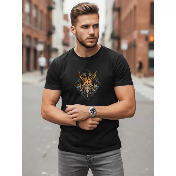  Muška majica kratkih rukava DSTREET NX0144R-BK CRNA 