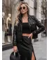Ženska jakna DSTREET TY5856 CRNA