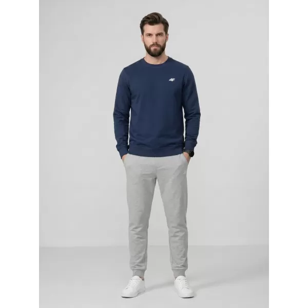  Muški sweatshirt 4F WMM00TSWSM1768 NAVIKE 
