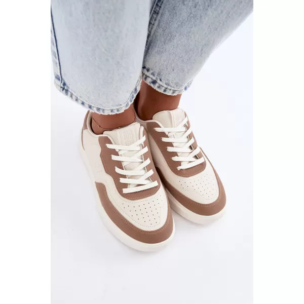  Ženske tenisice BIG STAR SHOES UU274275 BIJELO/BEŽ 