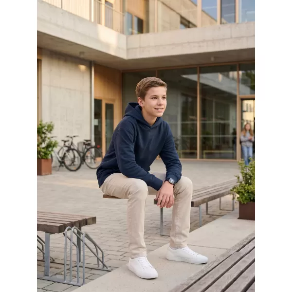  Dječji sweatshirt MALFINI CHILL 423 TAMNOPLAVA 