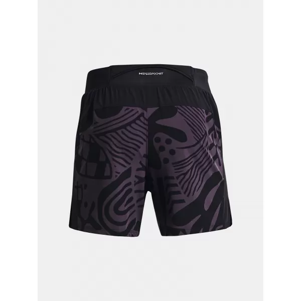  Muške kratke hlače UNDER ARMOUR WE RUN IN PEACE SHORT 1377048-001 CRNA 