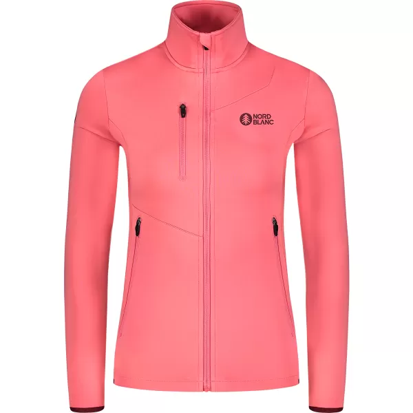  Ženska powerfleece majica NORDBLANC CRISP NBSFL8338 RUŽIČASTA 