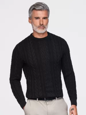 Muški pulover OMBRE OM-SWSW-0191 CRNA