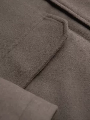 Muška parka OMBRE OM-COWC-0161 PEPELJASTO SIVA