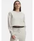 Ženski sweatshirt UNDER ARMOUR ICON FLEECE OS CREW 1379475-110 BIJELA