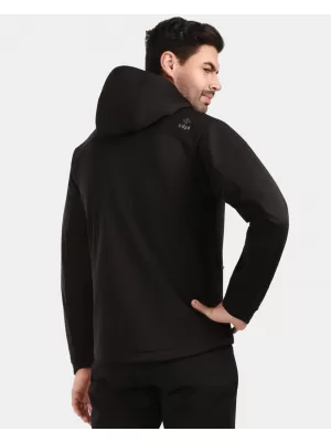 Muška softshell jakna KILPI ONTAVIO-M 1M0112KI CRNA