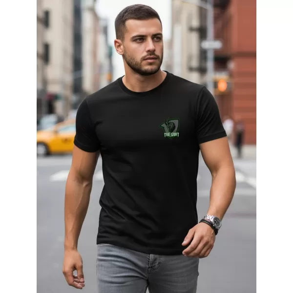  Muška majica kratkih rukava DSTREET NX0153R-BK CRNA 