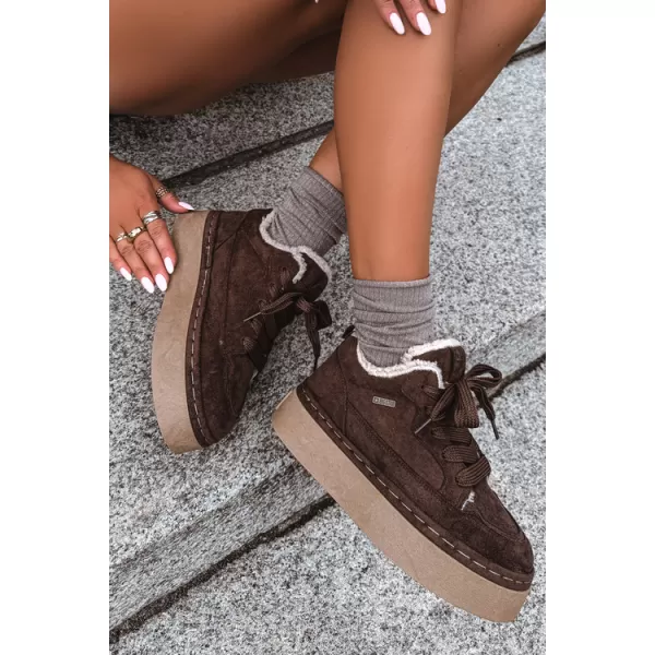  Ženske cipele BIG STAR SHOES UU274188 SMEĐE/BEŽ SJENE 