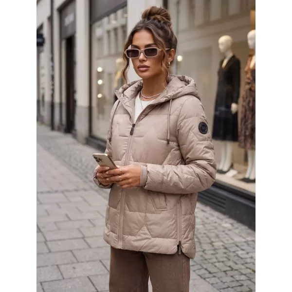  Ženska jakna DSTREET TY5799 KARAMELA 