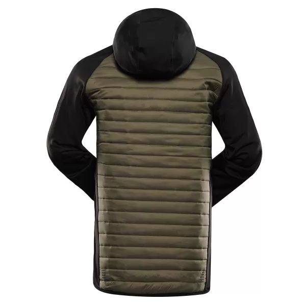  Muški sweatshirt ALPINE PRO NORN BRŠLJAN ZELENA 