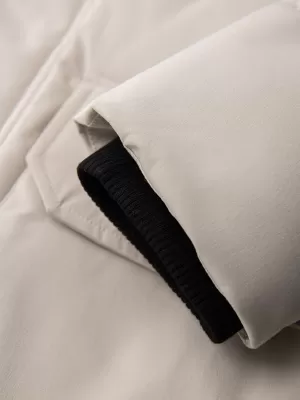 Muška parka OMBRE OM-JALJ-0310 KREMA