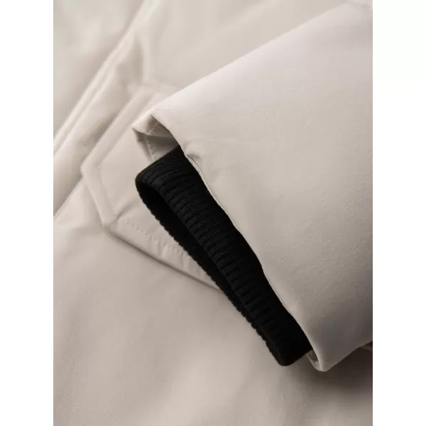  Muška parka OMBRE OM-JALJ-0310 KREMA 
