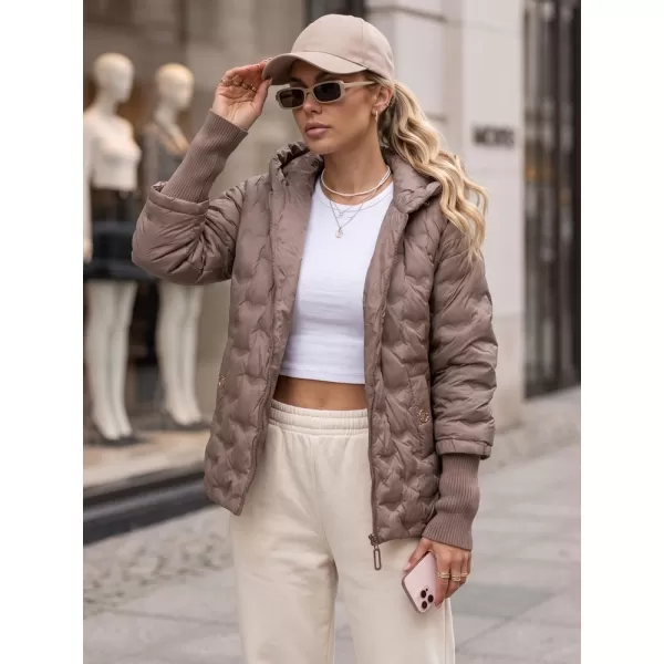  Ženska jakna DSTREET TY5868 KAKI 