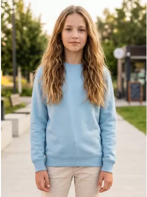 Dječji sweatshirt MALFINI CREW 427 NEBESKO PLAVO