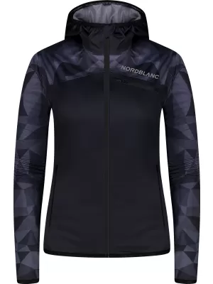 Ženska softshell jakna NORDBLANC UPLAND NBSSL8322 CRNA