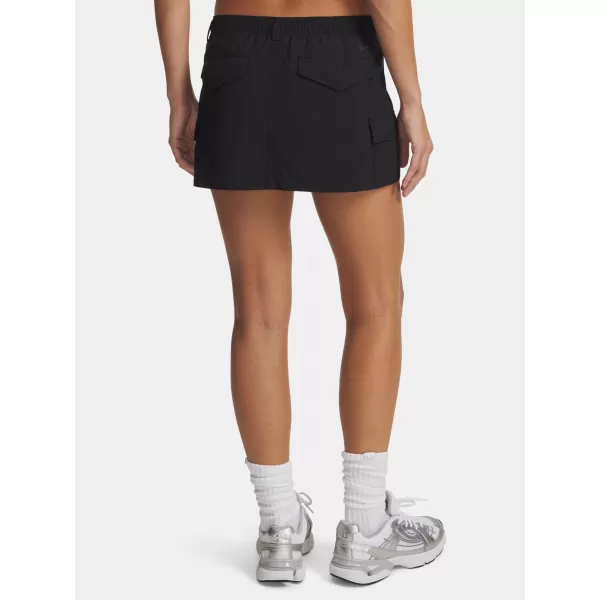  Ženske kratke hlače UNDER ARMOUR UNSTOPPABLE UTILITY SKIRT 6009725-008 CRNA 