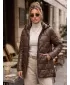 Ženska jakna DSTREET TY5796 SMEĐA